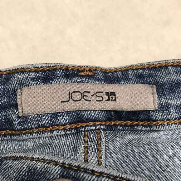 JOES Jeans Niki Mid Rise Women 30 (32x28) Bristol Light Wash Stretch Roll Cuff - Picture 10 of 16